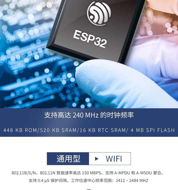 樂鑫信息科技公司官網(wǎng)ESP32-MINI-1-1/1U 2.4GHz Wi-Fi+藍(lán)牙?+低功耗藍(lán)牙模組無線通信模塊